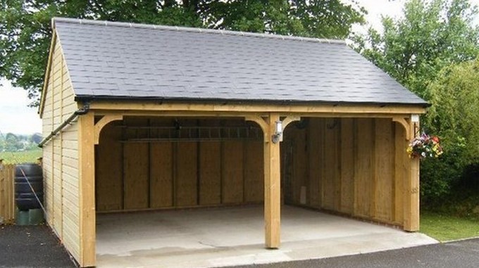 Wood Prefab Garage Kits
